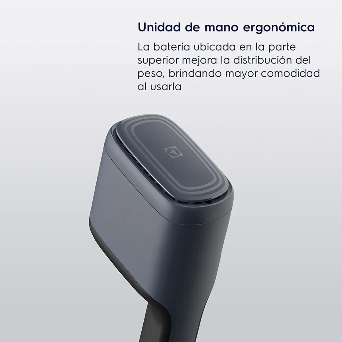 Aspiradora Vertical Inalámbrica Electrolux Ergorápido Ciclonica Efficient ERG019 2EN1 90W Azul